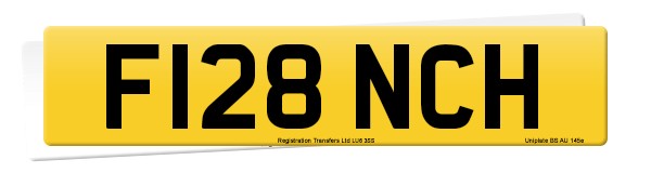 Registration number F128 NCH